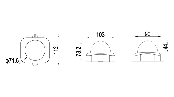 LED dot light, pixel light